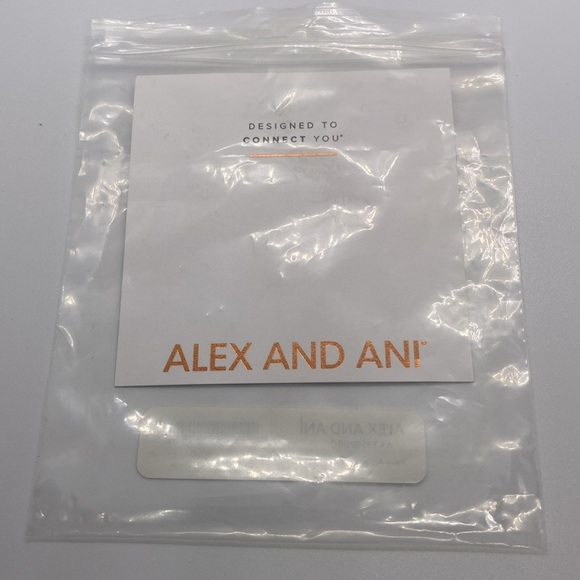 Alex and Ani Pave Arrow Flex Cuff/Shiny Chocolate/NWT - Picture 6 of 7